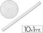 Liderpapel Rollo de Papel Kraft para Embalaje, Blanco, 65 g/m2, Ancho 1 m x 10 m de Largo, Alta Resistencia