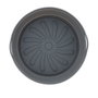 Quid Cesta Redonda Silicona Plegable Naturalia 20x20x7 cm Gris (12 Unidades) inevitable