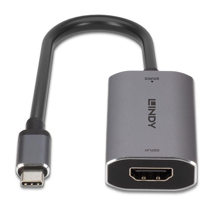 Lindy USB Type C a HDMI 8K60Hz con Soporte HDR y HDCP 2.2