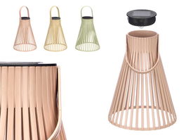 Ibergarden Lampara Solar Conica Surtidos 18x24x18cm (Set de 12)