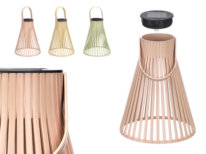 Ibergarden Lampara Solar Conica Surtidos 18x24x18cm (Set de 12) Ibergarden Lampara Solar Conica Surtidos 18x24x18cm (Set de 12)