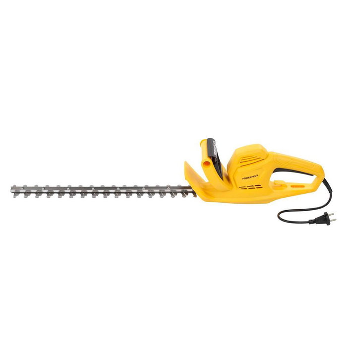 Powerplus Cortasetos Eléctrico 500W - Hoja Doble Acción 550mm, Capacidad Corte 510mm, para Ramas hasta 20mm, con Freno de Seguridad y Mango Auxiliar Powerplus Cortasetos Eléctrico 500W - Hoja Doble Acción 550mm, Capacidad Corte 510mm, para Ramas hasta 20mm, con Freno de Seguridad y Mango Auxiliar