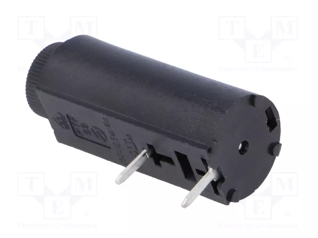 Stelvio Kontek Portafusibles para Fusibles Cilíndricos 5x20mm THT Stelvio Kontek Portafusibles para Fusibles Cilíndricos 5x20mm THT