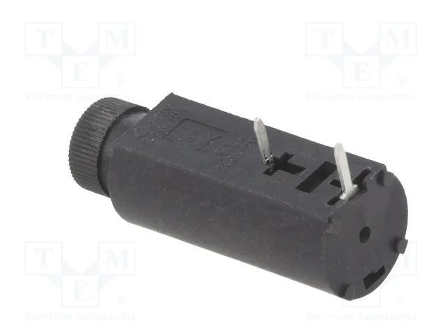 Stelvio Kontek Portafusibles para Fusibles Cilíndricos 5x20mm THT Stelvio Kontek Portafusibles para Fusibles Cilíndricos 5x20mm THT