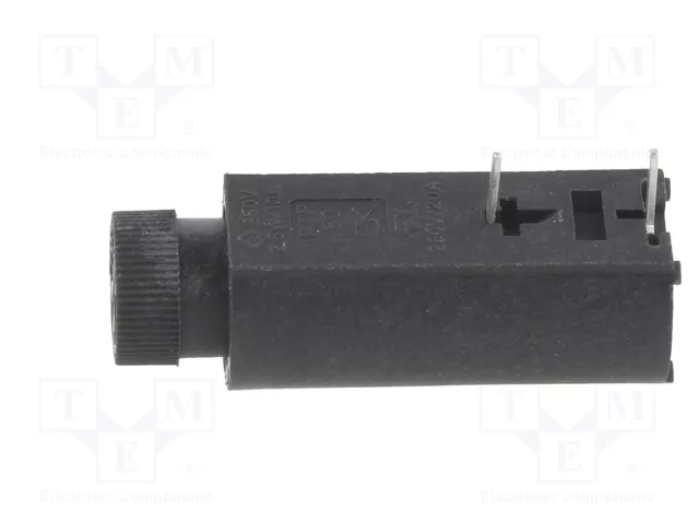 Stelvio Kontek Portafusibles para Fusibles Cilíndricos 5x20mm THT Stelvio Kontek Portafusibles para Fusibles Cilíndricos 5x20mm THT