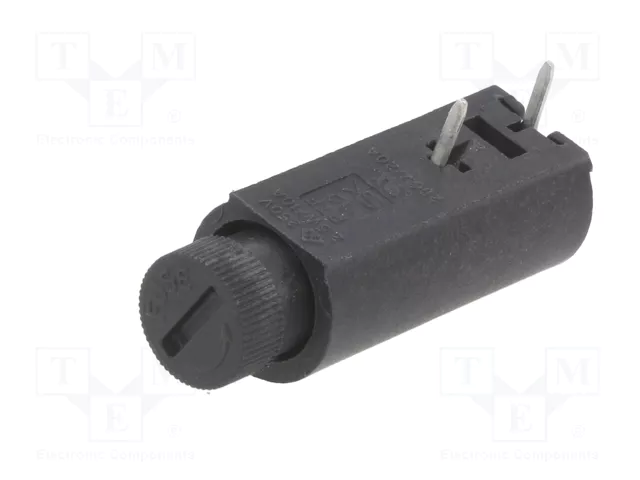 Stelvio Kontek Portafusibles para Fusibles Cilíndricos 5x20mm THT Stelvio Kontek Portafusibles para Fusibles Cilíndricos 5x20mm THT