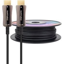 Nanocable Cable HDMI V2.1 AOC 10.15.2130 8K@60Hz 4K@120Hz 48Gbps 30m Negro