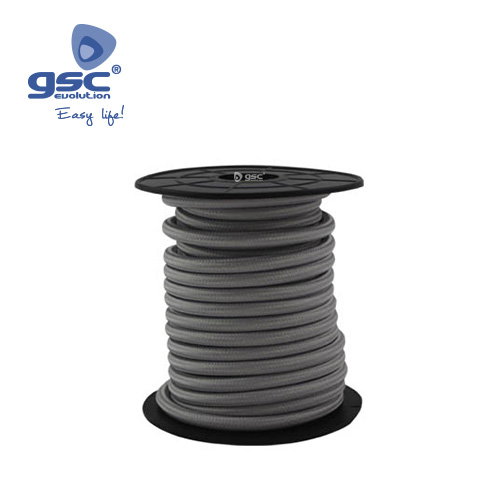 GSC Evolution Cable textil 10M (2x0.75mm) Gris GSC Evolution Cable textil 10M (2x0.75mm) Gris