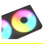 Cougar CF-UN240RB-RGB Unity240-FB Ventilador para PC 240 mm, 2 x 12 cm, ARGB PWM, Negro, FDB, 700-1600 RPM, 49.01 CFM, 5V