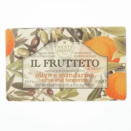 Nesti Dante Il Frutteto Barra de jabón Olivo y Mandarina 250 g