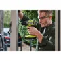 Ryobi Taladro de Impacto Sin Escobillas 18V 95 Nm 500-2100 rpm 7500-31500 cp/min con 2 Baterías