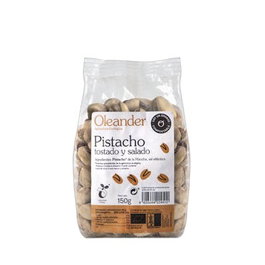 OLEANDER Pistacho En Cáscara Tostado Salado Bio 150 g