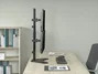 EQUIP Soporte para Monitor Doble Vertical 17-32 pulgadas