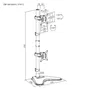 EQUIP Soporte para Monitor Doble Vertical 17-32 pulgadas