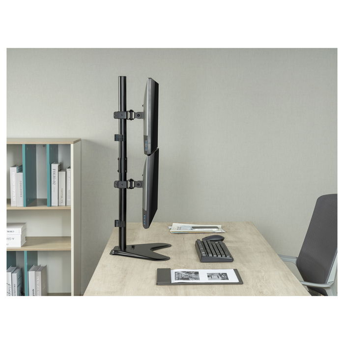 EQUIP Tischfuß 17"-32"/2TFT 360° Vertikal 9Kg schwarz retail