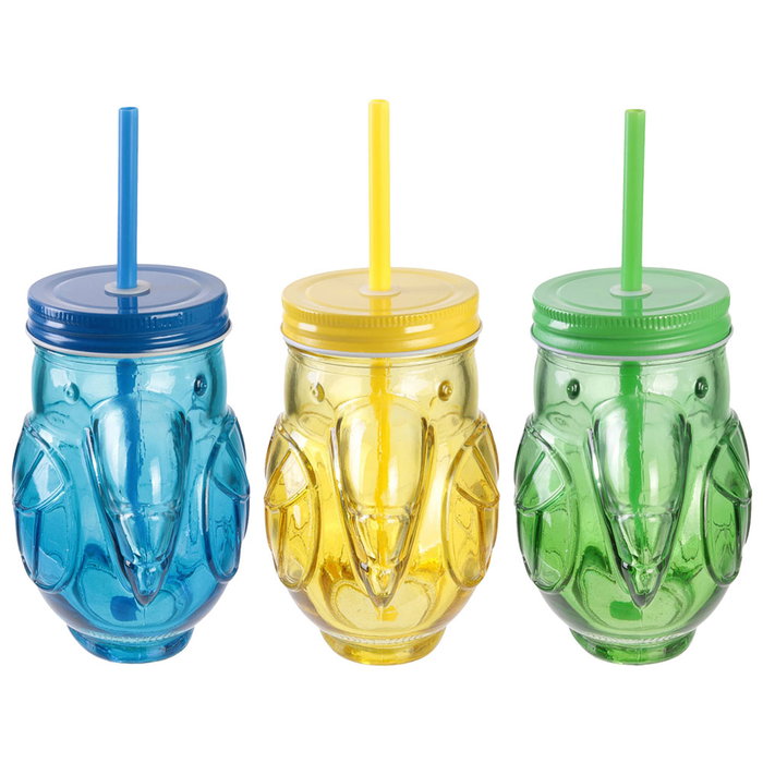 Pick and Drink Tarro Mug Tucán 450 ml Colección Exotic Sauvage