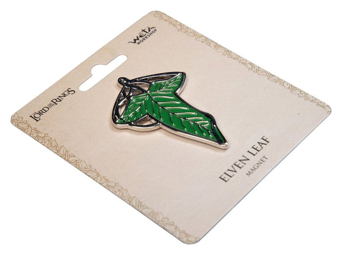 El Señor de los Anillos Imán Elven Leaf (Enamel) 4 cm