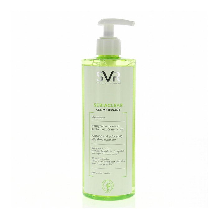 SVR SEBIACLEAR Gel Moussant 400 ml