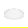 Steinel RS PRO P1 - Lámpara LED interior de techo/pared, sensor de movimiento, 9.5W, 942lm, 3000K blanco cálido, IP54, 27.2cm, plástico blanco