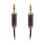 SBS Cable de audio Jack 3,5 mm a 3,5 mm de 1,5 m Negro