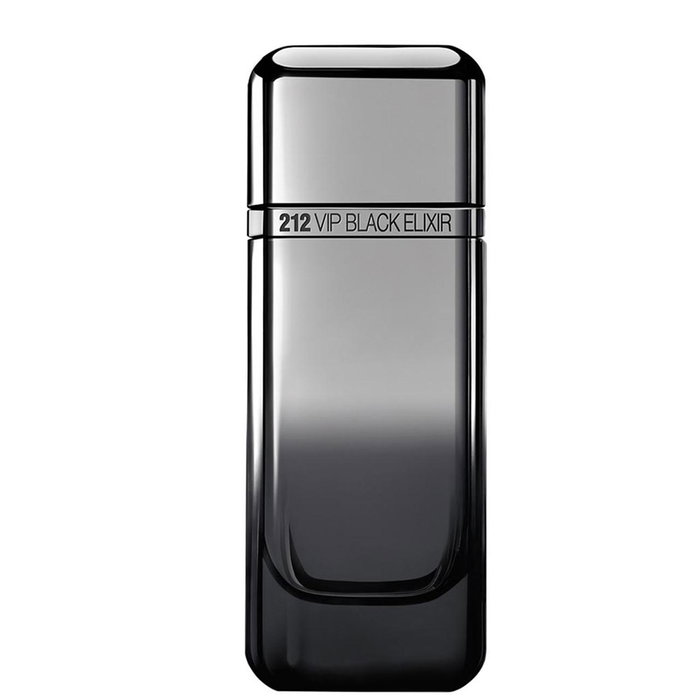 Carolina Herrera 212 VIP Black Elixir Eau de Parfum Vaporizador 100 ml para Hombre - Fragancia Ambarina y Gourmand con Lavanda Negra