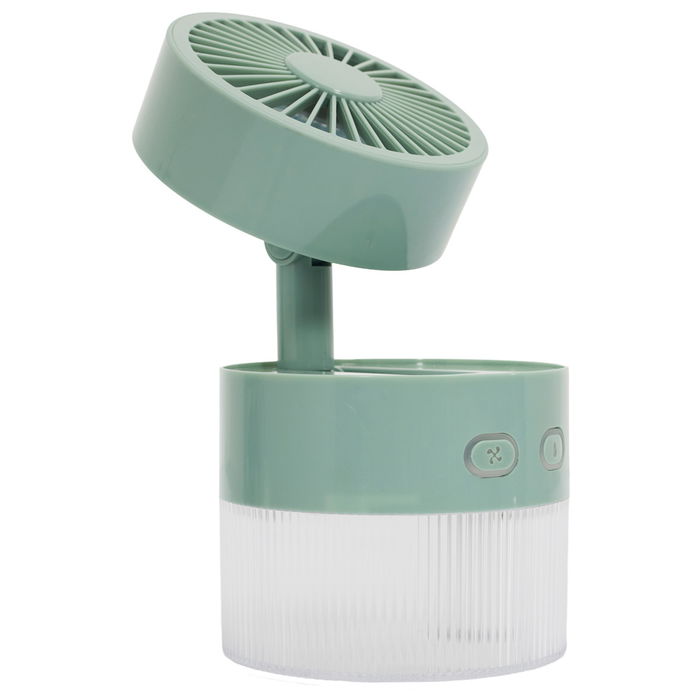 Jet Lag Ventilador Pulverizador LED USB.