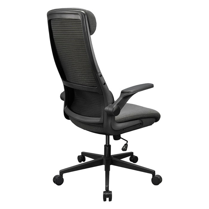 COUGAR Silla Gaming/Oficina Stryder, Tela, Gris, Reposabrazos Ajustable, Almohada Lumbar, Respaldo Ajustable, Función Basculante, Peso Máx. 120 kg