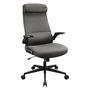 COUGAR Silla Gaming/Oficina Stryder, Tela, Gris, Reposabrazos Ajustable, Almohada Lumbar, Respaldo Ajustable, Función Basculante, Peso Máx. 120 kg