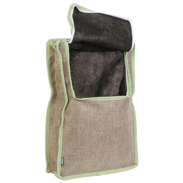 Cook Concept Bolsa Conserva Reutilizable Tela para Fruta y Verdura con Asa 30x5x42 cm