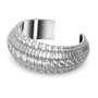 Swarovski Brazalete Hyperbola Cuff L Rows Gris 22cm