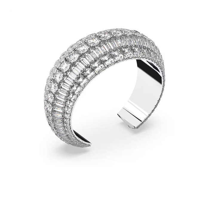 Swarovski Brazalete Hyperbola Cuff L Rows Gris 22cm