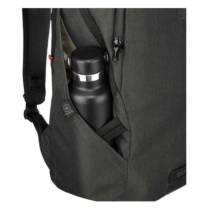 Wenger MX ECO Light Mochila Portátil 16 Pulgadas con Bolsillo para Tablet 10 Pulgadas, Color Charcoal