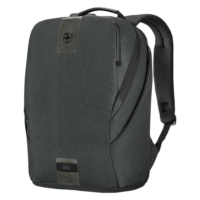 Wenger MX ECO Light Mochila Portátil 16 Pulgadas con Bolsillo para Tablet 10 Pulgadas, Color Charcoal