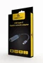 Gembird A-USB3C-LAN-01 Adaptador USB Tipo-C a RJ45 Gigabit Network Gris Espacial
