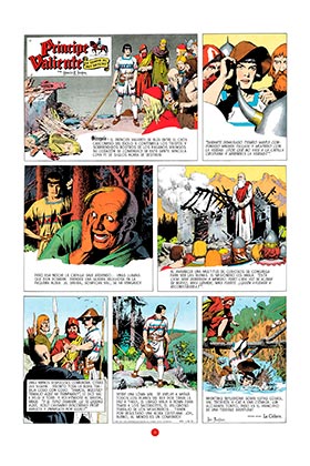 Tebeos Dolmen Editorial S.L. Príncipe Valiente 1953 - 1954