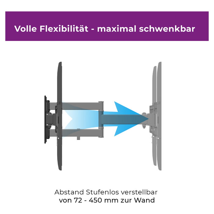 Ultron WM200 Soporte de Pared para Pantalla Plana de 32-60" con Inclinación y Ángulo Ajustable Ultron WM200 Soporte de Pared para Pantalla Plana de 32-60" con Inclinación y Ángulo Ajustable