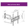 Ultron WM200 Soporte de Pared para Pantallas de 35-60 pulgadas
