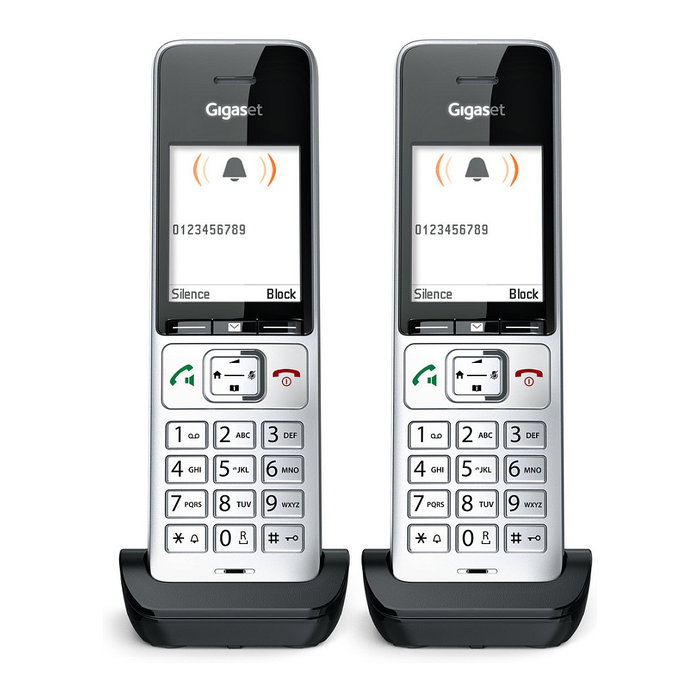 Gigaset COMFORT 500HX duo Negro, Plata Gigaset COMFORT 500HX duo Negro, Plata
