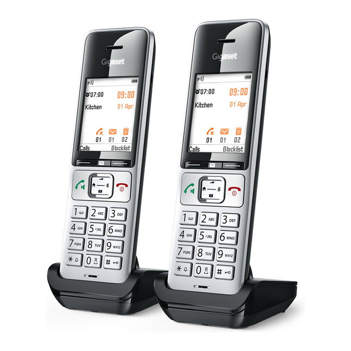 Gigaset COMFORT 500HX duo Negro, Plata Gigaset COMFORT 500HX duo Negro, Plata