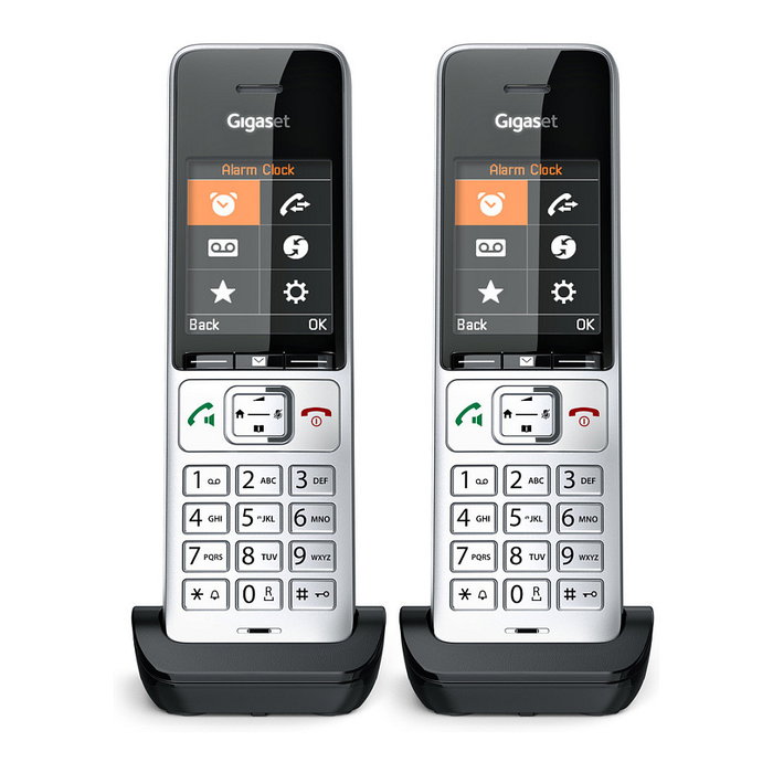 Gigaset COMFORT 500HX duo Negro, Plata Gigaset COMFORT 500HX duo Negro, Plata