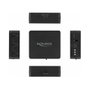 DeLOCK Conmutador S/PDIF TOSLINK 3 In 1 con mando IR y USB