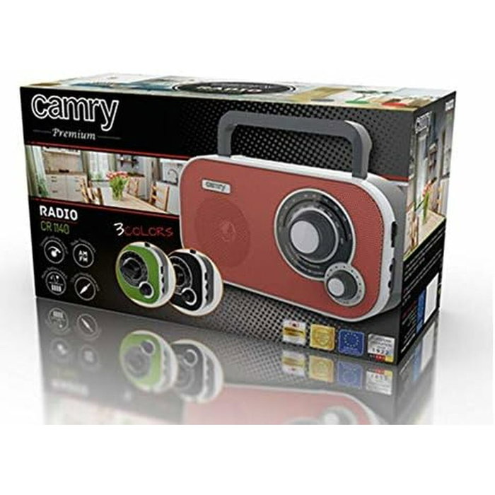 Camry CR 1140 Radio AM/FM Roja