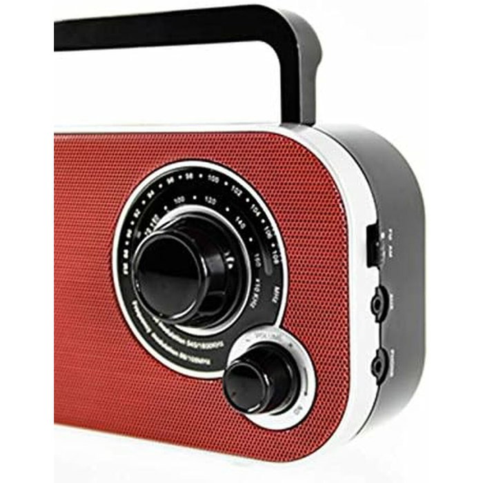 Camry CR 1140 Radio AM/FM Roja