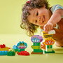 LEGO Jardín y Flores Creativas 10444 Duplo, Juguete de Aprendizaje para Niños +2 Años