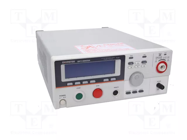 GW INSTEK GPT-9903A Probador de Seguridad Hi-Pot