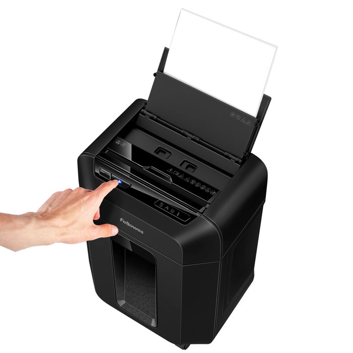 Fellowes AutoMax 90M Destructora de Papel Microcorte Negra