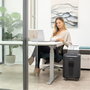 Fellowes AutoMax 90M Destructora de Papel Microcorte Negra