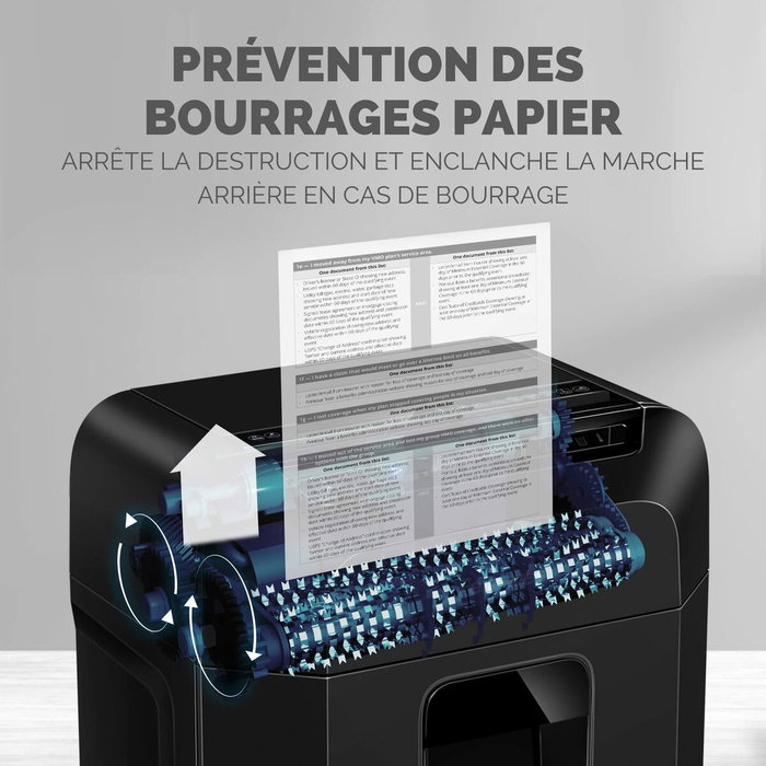 Fellowes AutoMax 90M Destructora de Papel Microcorte Negra