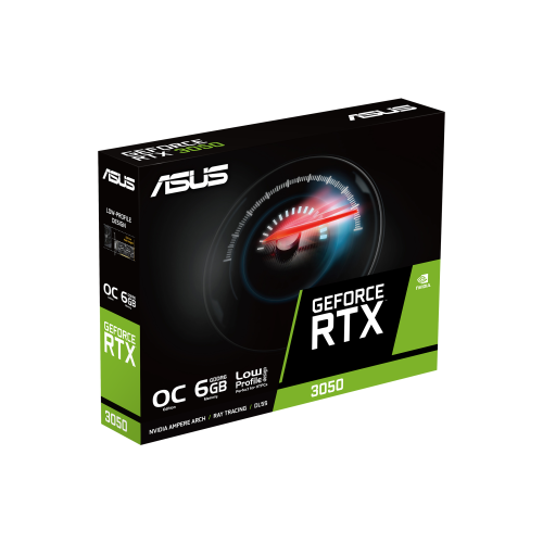 Asus GeForce RTX 3050 LP BRK OC Edition 6GB GDDR6 Asus GeForce RTX 3050 LP BRK OC Edition 6GB GDDR6