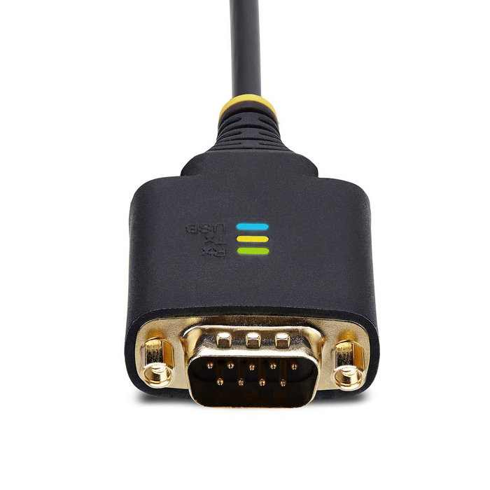 Startech.com adaptador USB a serial con cambiador de género DB9 RS-232, 2 puertos, negro y gris Startech.com adaptador USB a serial con cambiador de género DB9 RS-232, 2 puertos, negro y gris